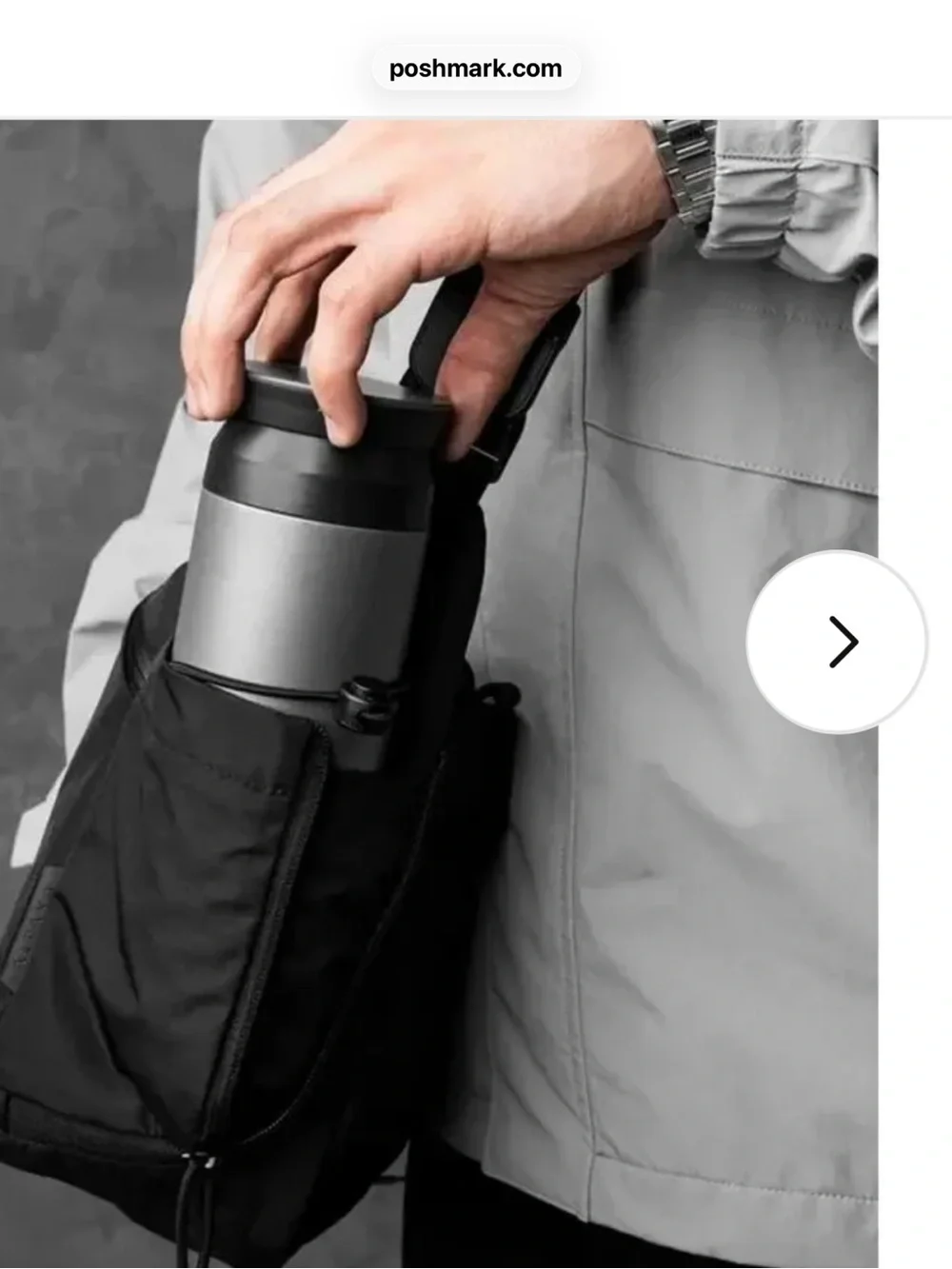 Alpaka Unisex Black Ripstop Flight Satchel/Mess Bag. Minimalist Everyday Carry